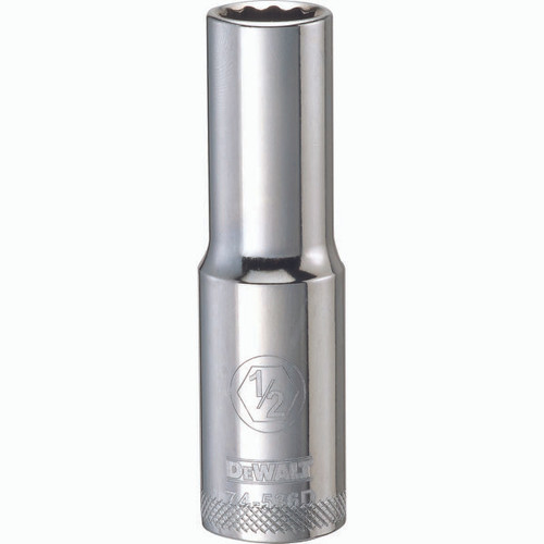 DEWALT TOOLS DWMT74536OSP 001PC 12DR DEEP SOCKET-12PT-1/2