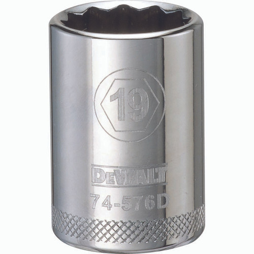 DEWALT TOOLS DWMT74576OSP 001PC 12DR SOCKET-12PT-19