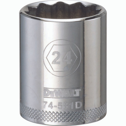 DEWALT TOOLS DWMT74581OSP 001PC 12DR SOCKET-12PT-24