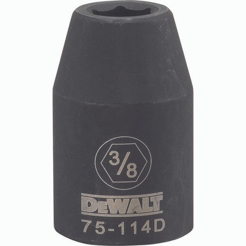 DEWALT TOOLS DWMT75114OSP DWMT 6PT 1/2IN DR IM SKT 3/8IN SAE