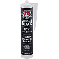 J-B WELD 32929 ULT. BLACK RTV SILICONESEALANT CAULK- 9.