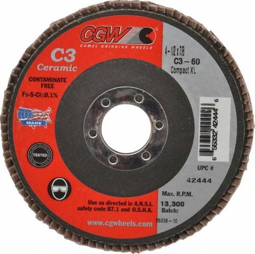 CGW ABRASIVES 42444 CGW - CAMEL GRINDING WHEELS C3 USA MADE 
