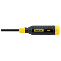 GENERAL TOOLS 8142C SCREWDRIVER MULTI PRO HVAC    