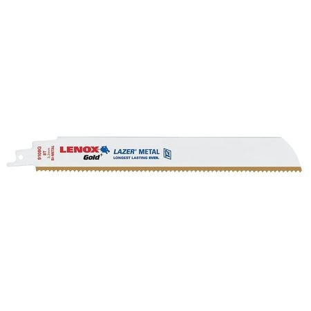 LENOX 21235B9114GR 9" LONG X 1" THICK, BI-METAL RECIPROCATI