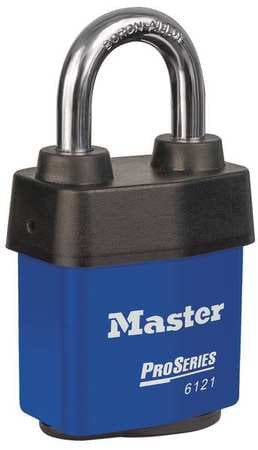 MASTER LOCK 6121KABLU LOCKOUT PADLOCK KA BLUE