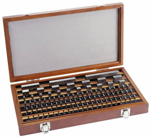 MITUTOYO 516-301-26 81 PC SET  IN  RECT  CERA  ASME 00