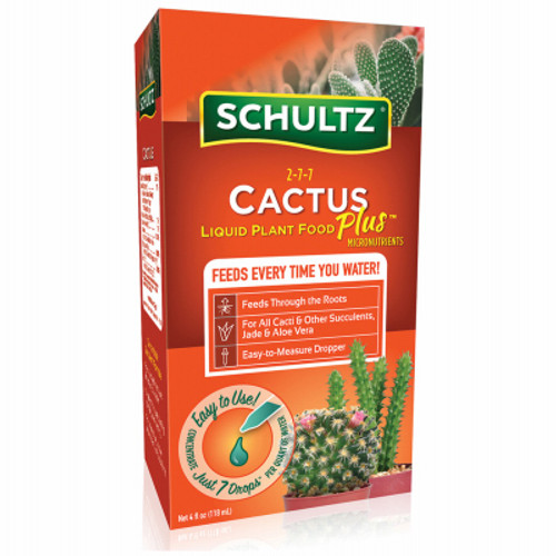 KNOX FERTILIZER SPF44300 LIQUID PLANT FOOD, CACTUS PLUS, 2-7-7 FO