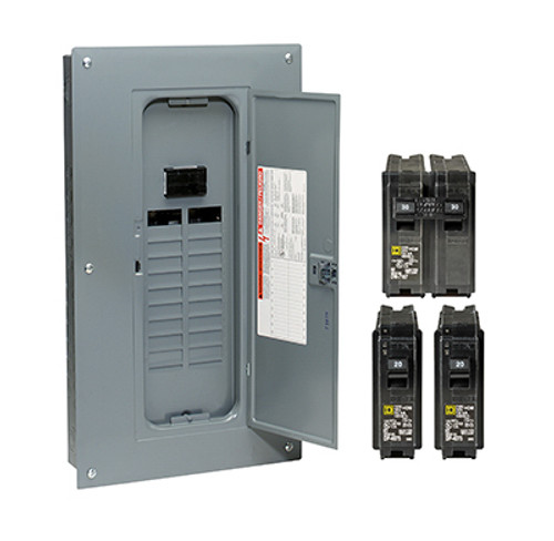 SQUARE D HOM2040M100PCVP HOMELINE MAIN BREAKER INDOOR LOAD CENTER