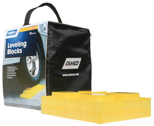 CAMCO MFG INC 44505 RV LEVELING BLOCKS, 10-PK.