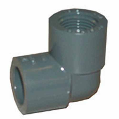 GENOVA PRODUCTS INC 339058 ELL SCH80 PVC 90 DEG1/2 SXFIP  GENOVA PRODUCTS INC 339058 ELL SCH80 PVC 90 DEG1/2 SXFIP