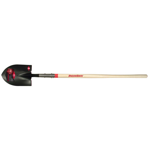 AMES TRUE TEMPER 45657 SHOVEL ROUND PT WOOD HDL 48 IN