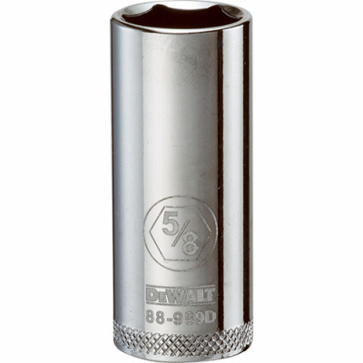 STANLEY DWMT88989OSP SAE SOCKET, DEEP, 6-POINT, 5/8-IN., 3/8-