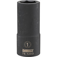 STANLEY DWMT75129OSP SAE DEEP IMPACT SOCKET, 6-POINT, 3/4-IN.