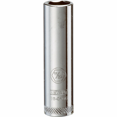 STANLEY DWMT86046OSP SAE SOCKET, DEEP, 6-POINT, 11/32-IN., 1/
