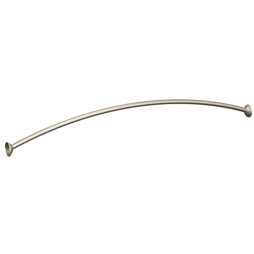 DONNER INDUSTRIES, INC. DN2160BN CURVED 54-72 SHOWER ROD FL PIV