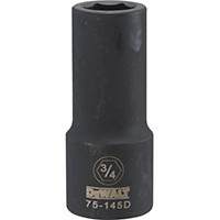 STANLEY DWMT75145OSP SAE DEEP IMPACT SOCKET, 6-POINT, 3/4-IN.