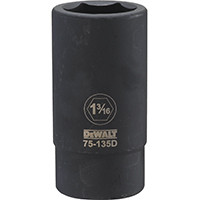 STANLEY DWMT75135OSP SAE DEEP IMPACT SOCKET, 6-POINT, 3/4-IN.