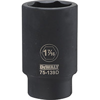 STANLEY DWMT75139OSP SAE DEEP IMPACT SOCKET, 6-POINT, 3/4-IN.
