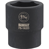 STANLEY DWMT75162OSP SAE IMPACT SOCKET, 6-POINT, 3/4-IN. DRIV