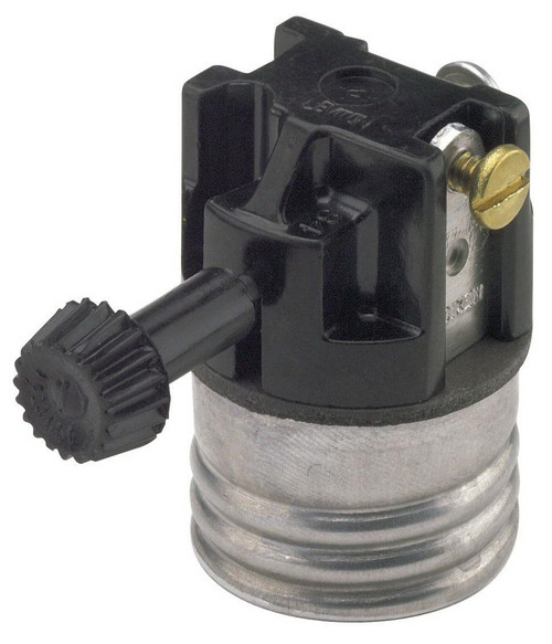 LEVITON 028-07090-00M SOCKET 3WAY NICKEL INTERM