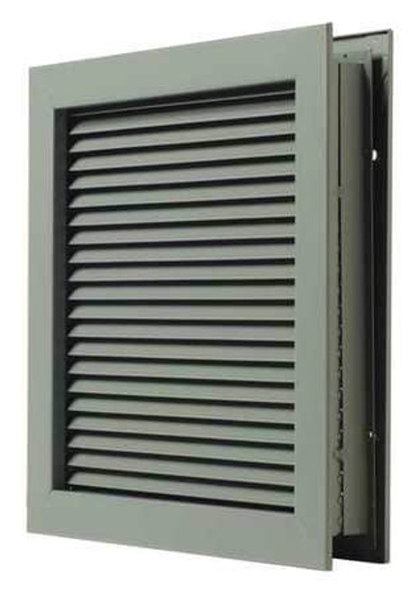 NATIONAL GUARD L-700-RX-14x12 SELF ATTACHING LOUVER STEEL
