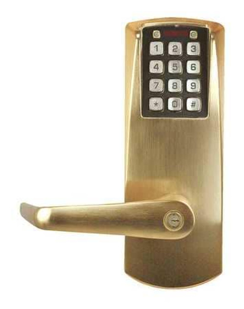 KABA ILCO P2031XSLL-606-41 ELECTRONIC LOCKS 2000 SATIN BRASS