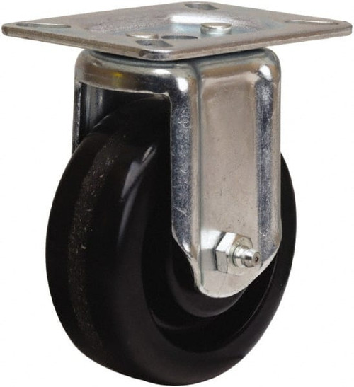 HAMILTON R-HL-4P RIGID CASTER,HL 4X1-1/2 PLASTEX