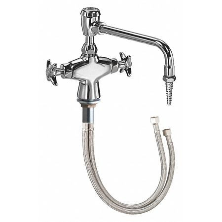CHICAGO FAUCETS 931-VBE7CP HOT AND COLD WATER MIXING FAUCET