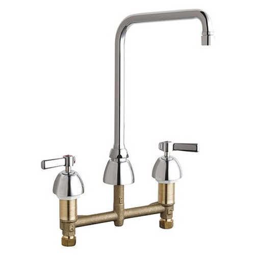 CHICAGO FAUCETS 201-RSHA8AE35VXKAB KITCHEN SINK FAUCET CHICAGO FAUCETS 201-RSHA8AE35VXKAB KITCHEN SINK FAUCET