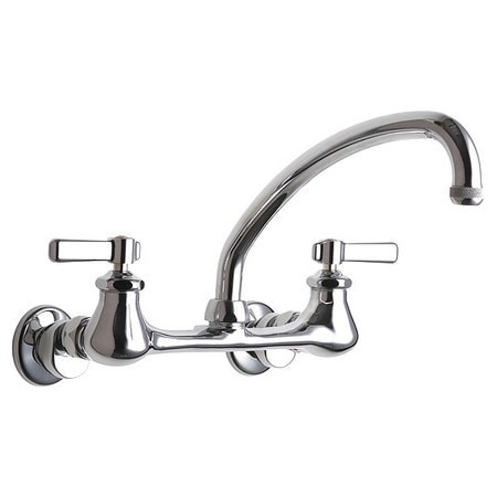 CHICAGO FAUCETS 540-LDL9E1ABCP HOT AND COLD WATER SINK FAUCET