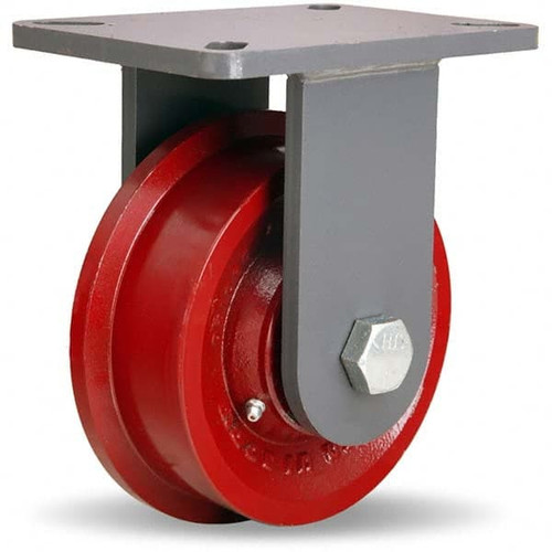 HAMILTON R-CH-FT61T RIGID CASTER,CH 6-1/8X2-1/4 FT WHEEL