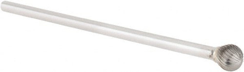 OSG 968-5000 BALL BUR SD,SINGLE END,1/2",CARBIDE