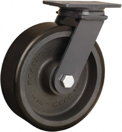 HAMILTON S-ES-13DB70 SWIVEL CASTER,ES 10X3 DURALASTXC 70D