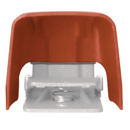 LINEMASTER 534-A25 FOOT SWITCH GUARD ORNG 9-1/8 L 6-1/32 W