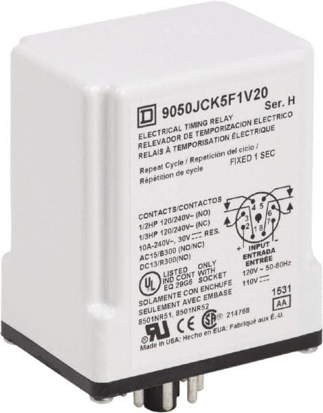 SQUARE D 9050JCK5F1V20 RELAYS