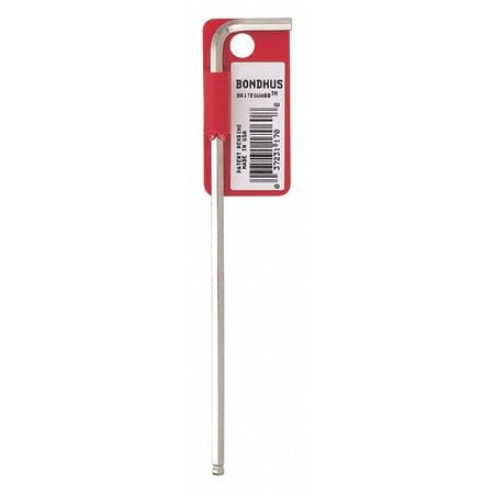 BONDHUS 17086 PLATED BALL END L-WRENCH 17MM