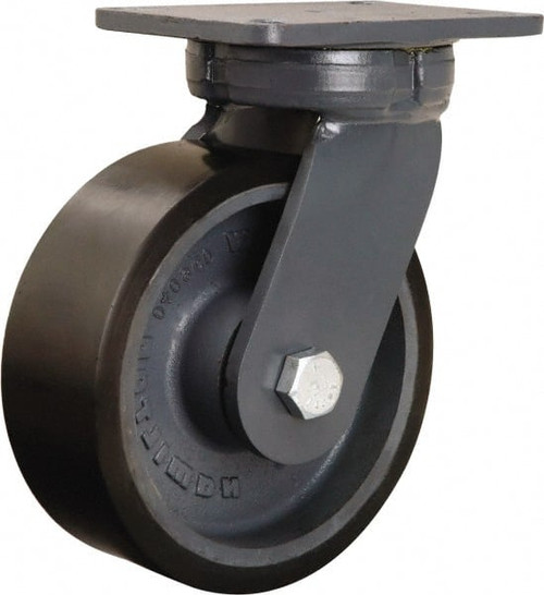HAMILTON S-SEC-83DB70 SWIVEL CASTER,SEC 8X3 70D DURALAST