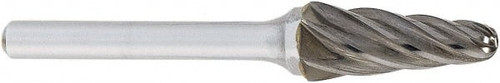 OSG 887-6250 CONE BUR,RADIUS END,5/8","CARBIDE