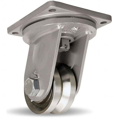 HAMILTON S-MD-63FVH SWIVEL CASTER,MD 6X3 FS V-GROOVED