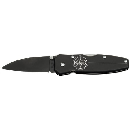 KLEIN TOOLS 44000-BLK BLACK LIGHTWEIGHT LOCKBACK KNIFE 2-1/4-I