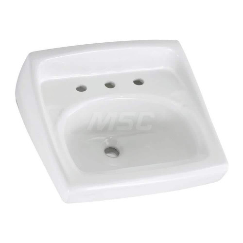 AMERICAN STANDARD 0496221.222 UNDERCOUNTER LAVATORY SINK, WIDE, 17IN
