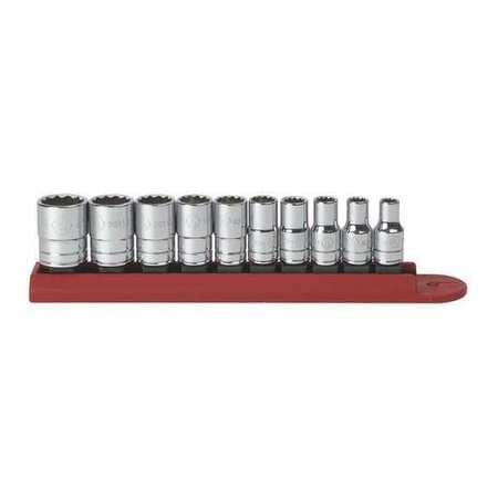 GEARWRENCH 80307D 10 PIECE 1/4" DRIVE SOCKET SET