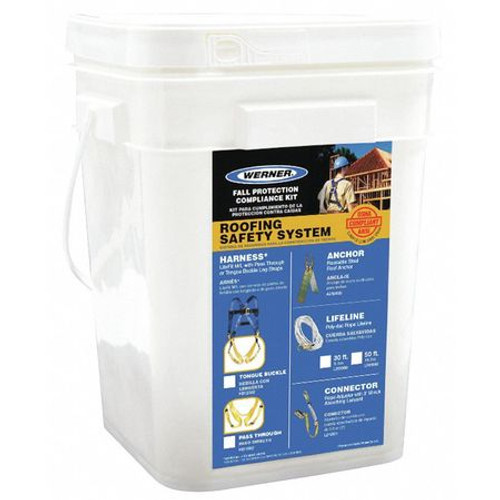 WERNER CO K112201 WERNER&#174; ROOFING BUCKET KIT, BASEWEA