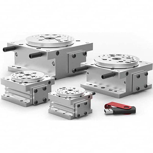 DE-STA-CO DRF-075M-180 ROTARY ACTUATOR 180 DEG ROTATION