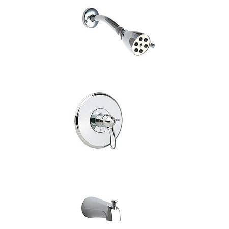 CHICAGO FAUCETS 1905-TK600CP TUB AND SHOWER TRIM KIT WITH