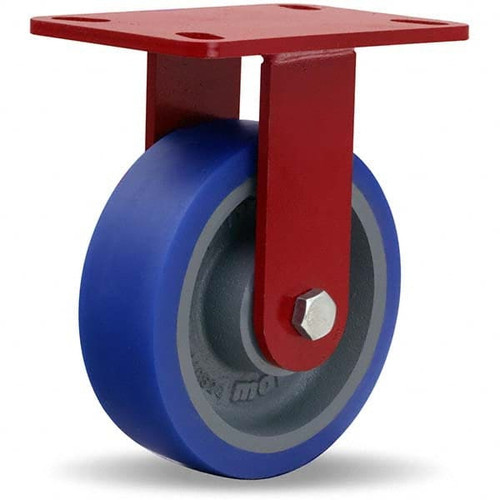 HAMILTON R-HS-6SPT RIGID CASTER,HS 6X2 POLY-SOFT
