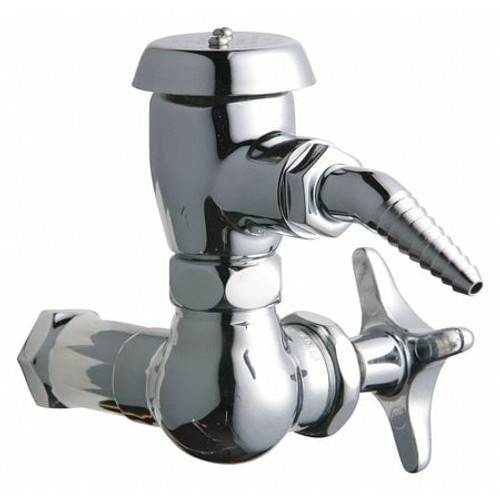 CHICAGO FAUCETS 1300-MCP SINGLE INLET COLD WATER FAUCET WITH