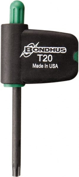 BONDHUS 34420 3" OAL T20 TORX KEY