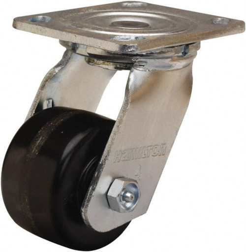 HAMILTON S-523-P SWIVEL CASTER,52 3-1/4X2 PLASTEX