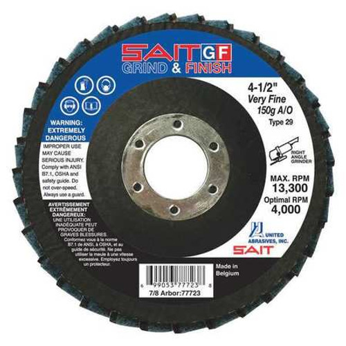 UNITED ABRASIVES-SAIT 77761 UNITED ABRASIVES - SAIT 77761 GRIND/FINI UNITED ABRASIVES-SAIT 77761 UNITED ABRASIVES - SAIT 77761 GRIND/FINI